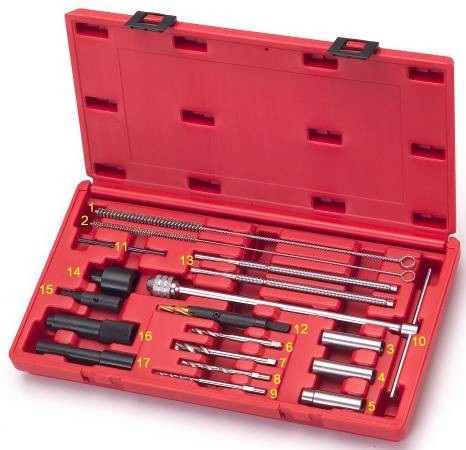 19-Piece Glow Plug Tool Set